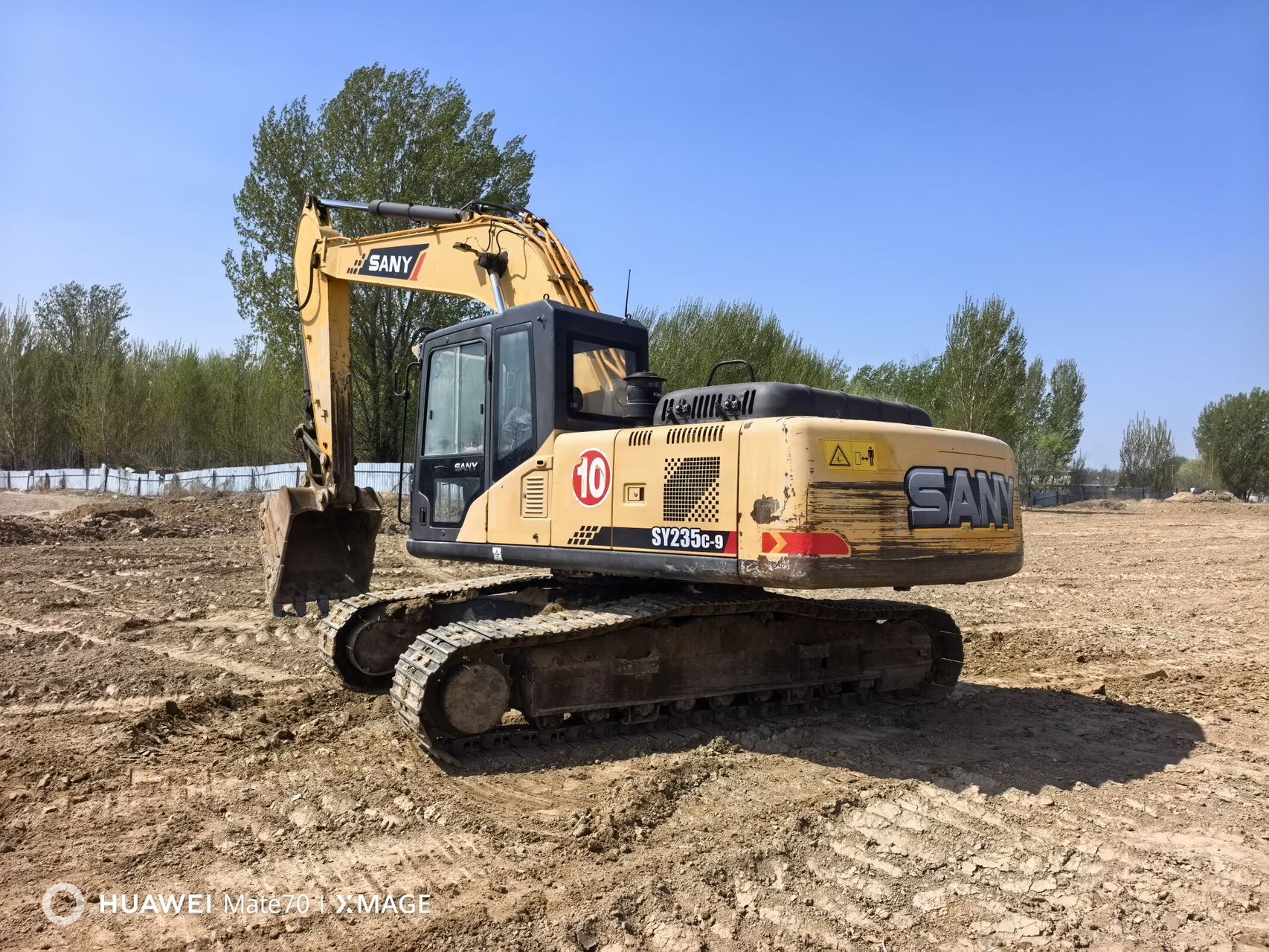 Buy Sany 235C-9 Used Excavator / 4