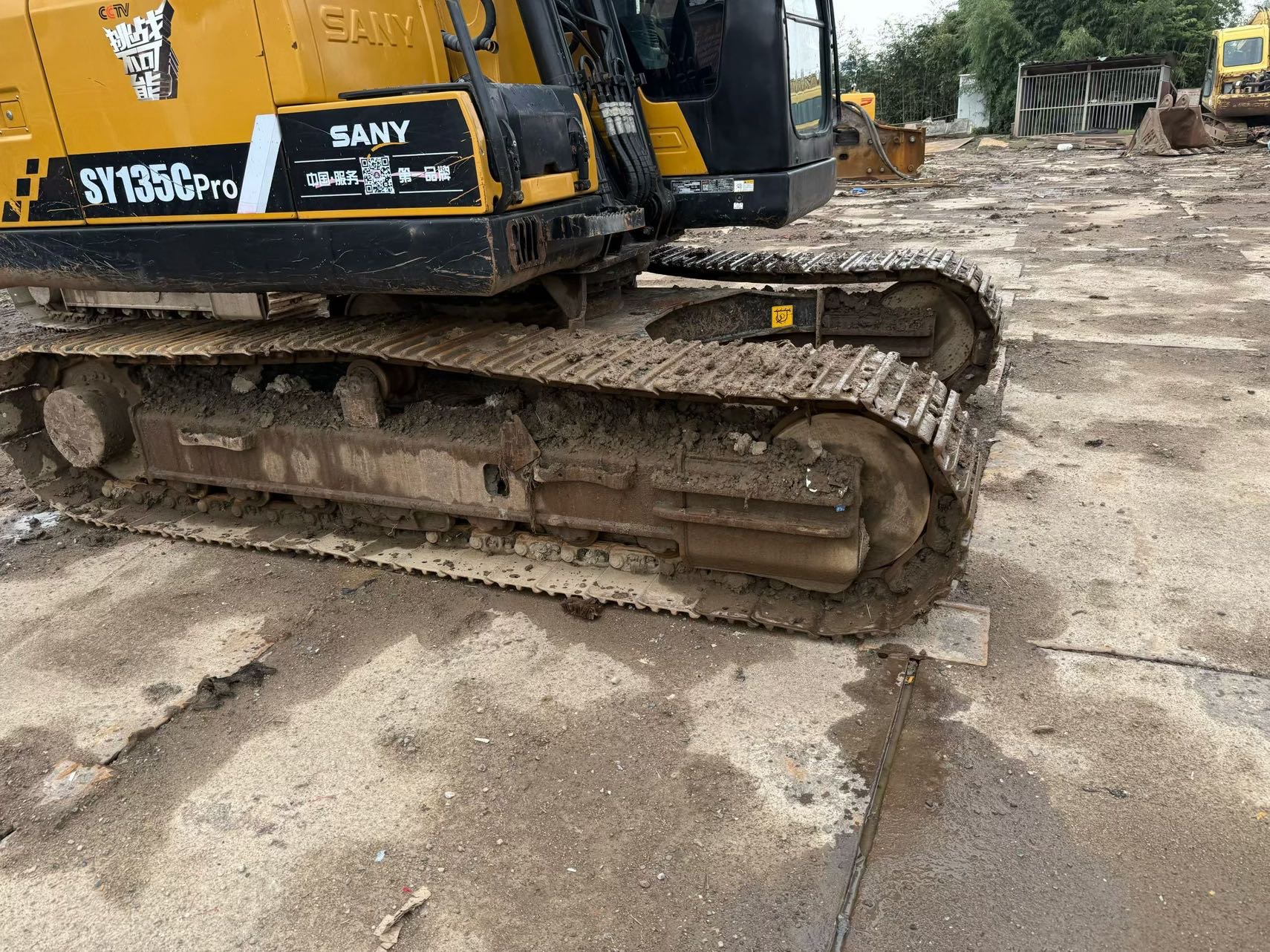 Buy Sany SY135 Used Excavator / 6