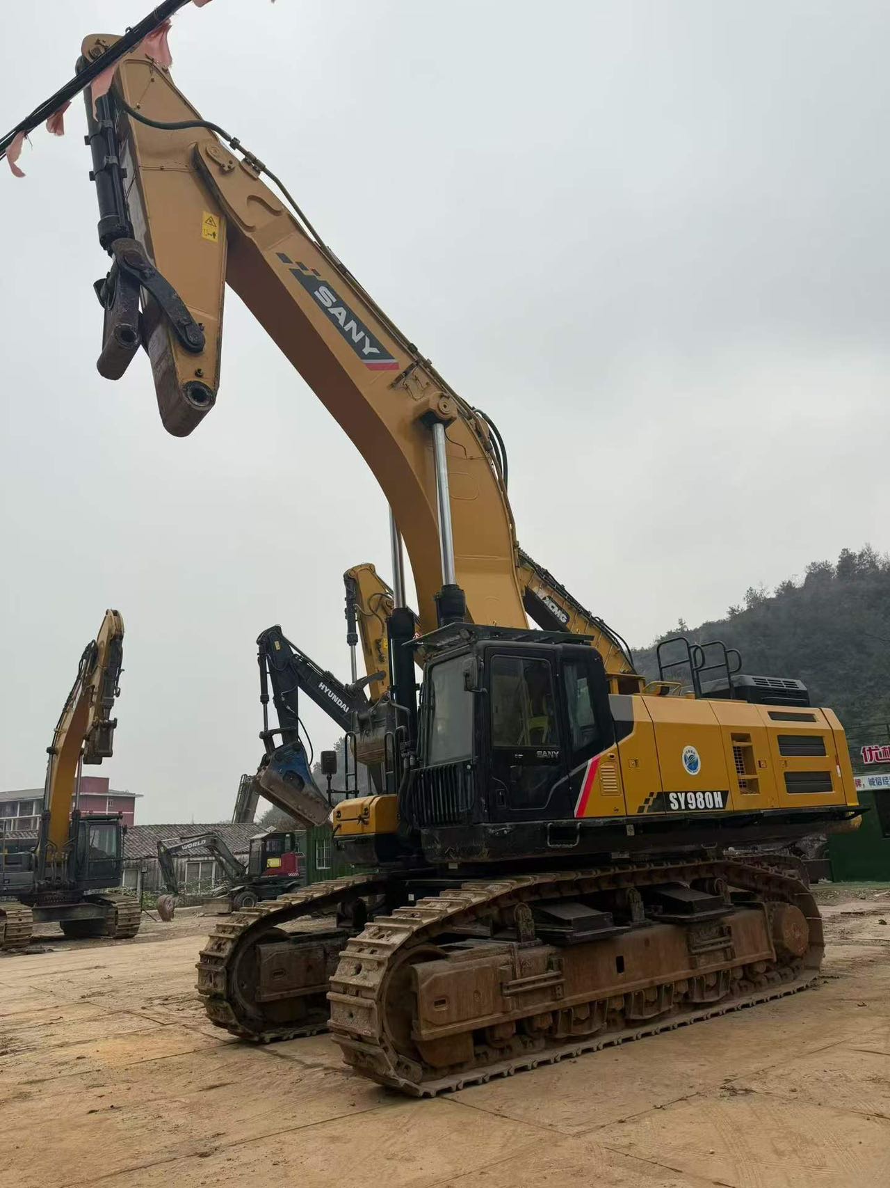 Buy Sany SY980H Used Excavator / 7