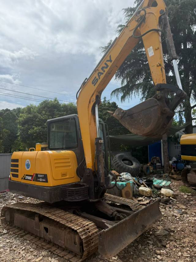 Buy Sany SY60 Used Excavator / 6