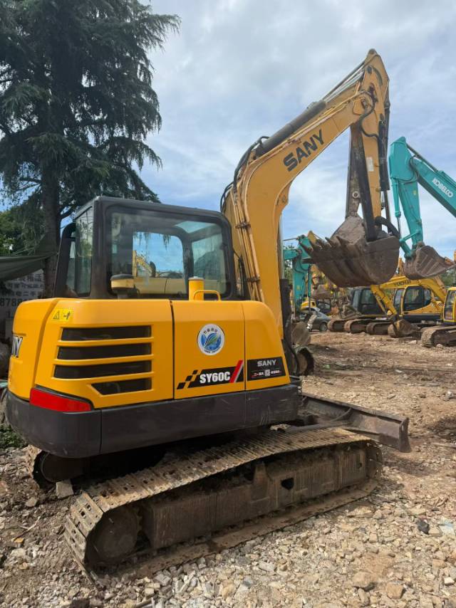 Buy Sany SY60 Used Excavator / 5