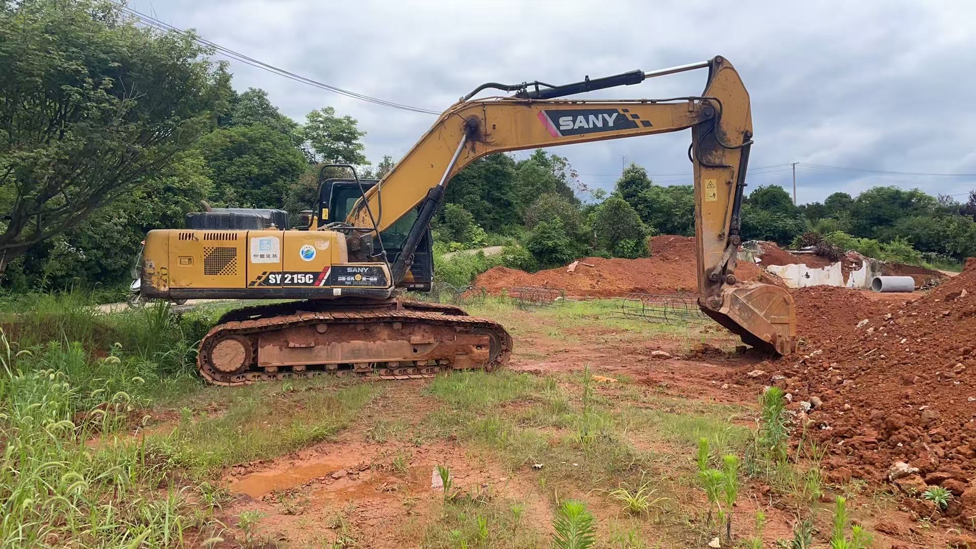 Buy Sany 205C-8 Used Excavator / 2