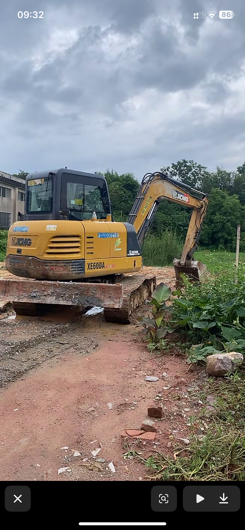 Buy XCMG XE60WA Used Excavator / 2