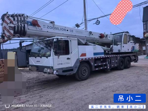 شراء Zoomlion QY25V531 مستعمل رافعة
