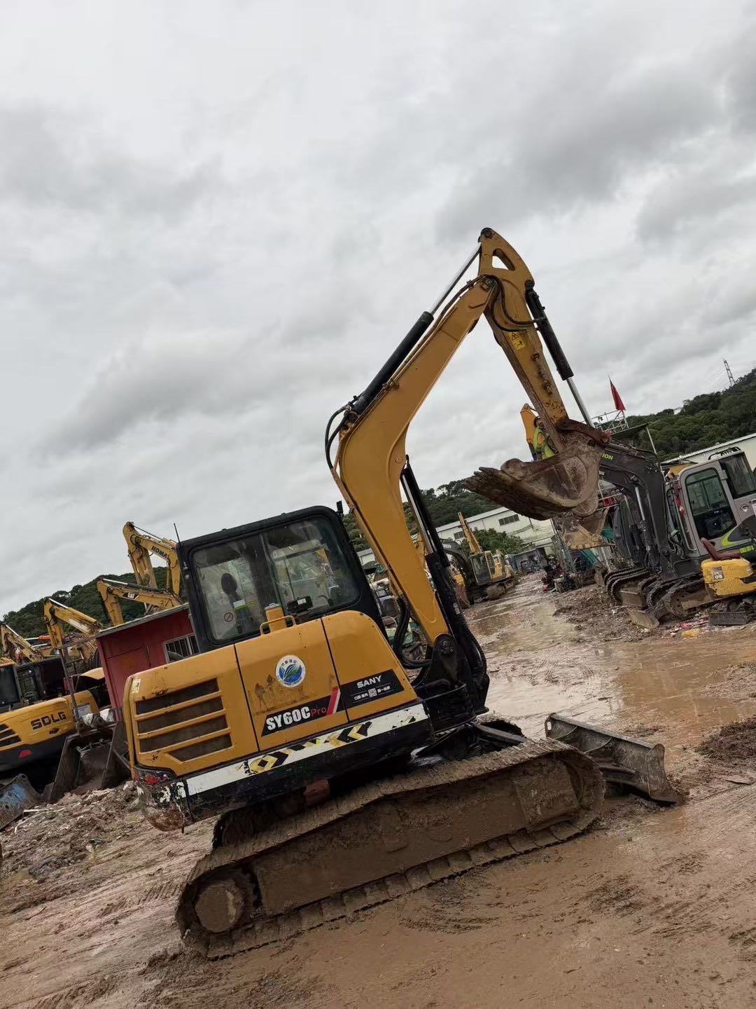 Buy Sany 60C-9 Used Excavator / 4