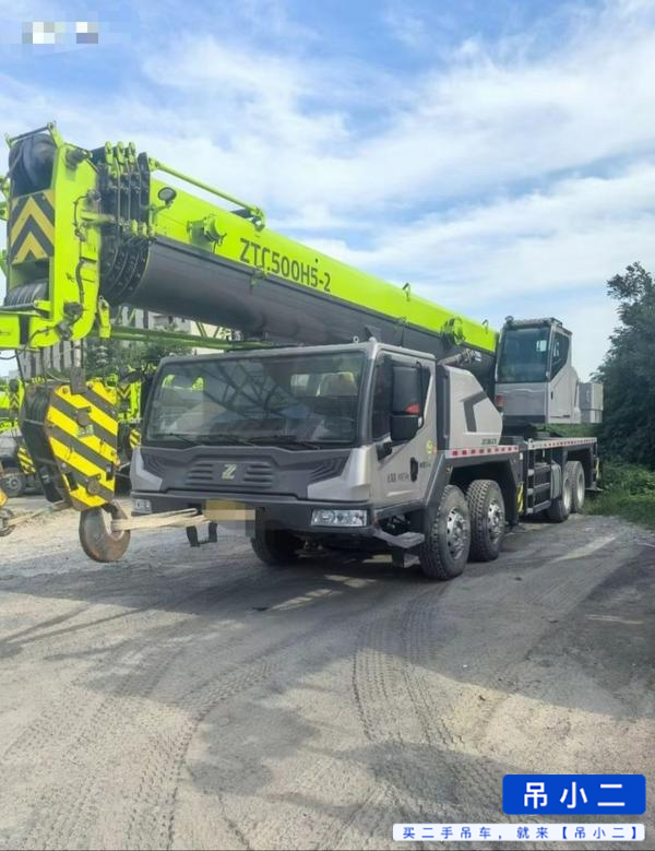 شراء Zoomlion 500h5 مستعمل رافعة