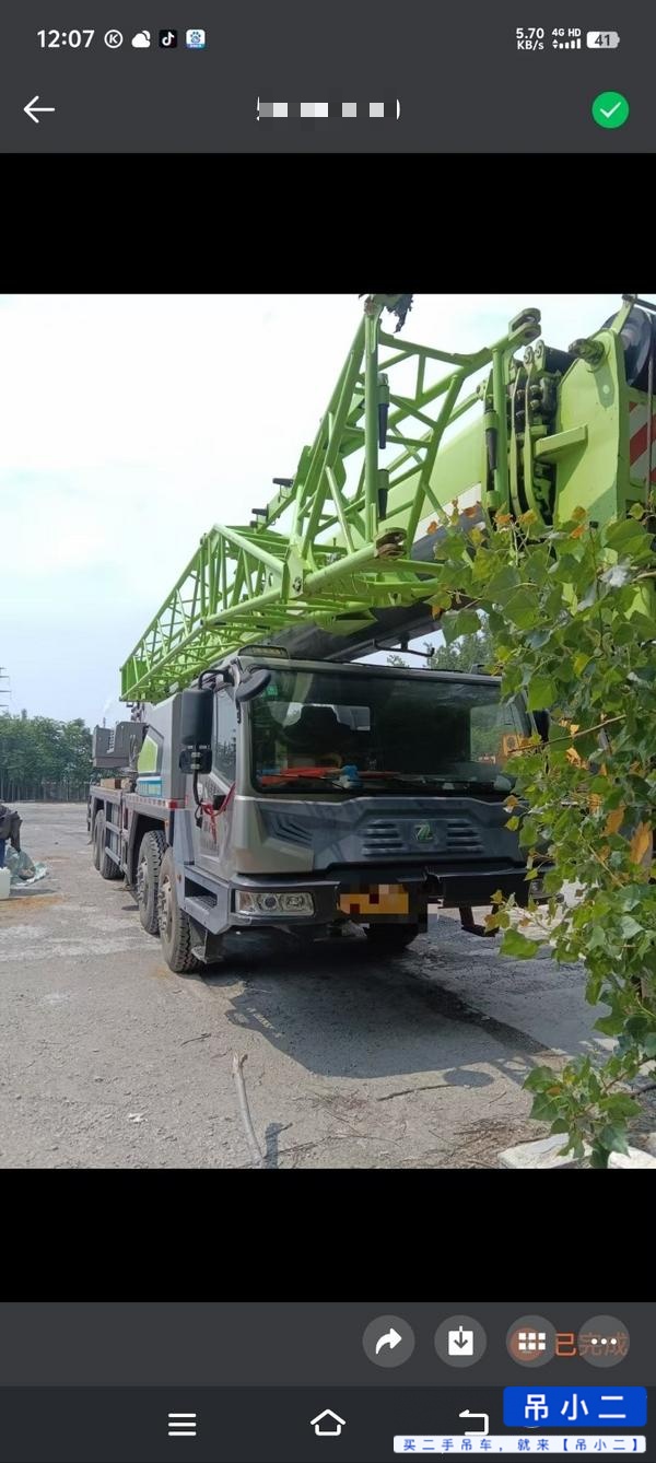 Acheter Zoomlion ZCT500 D'occasion Grue