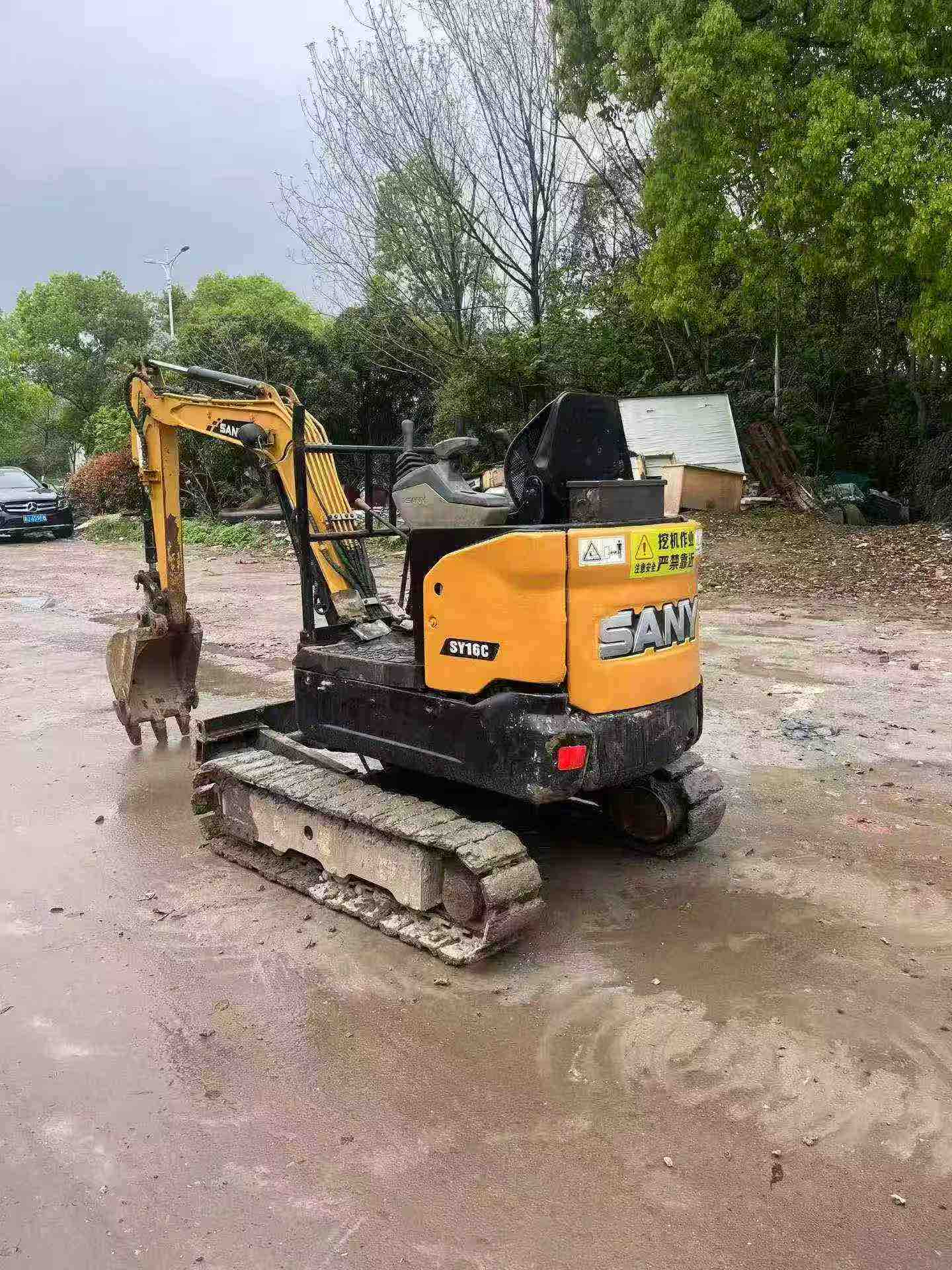 Buy Sany SY16C Used Excavator / 4