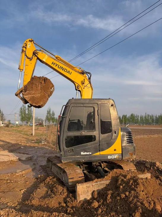 Buy Hyundai R80-7 Used Excavator / 1