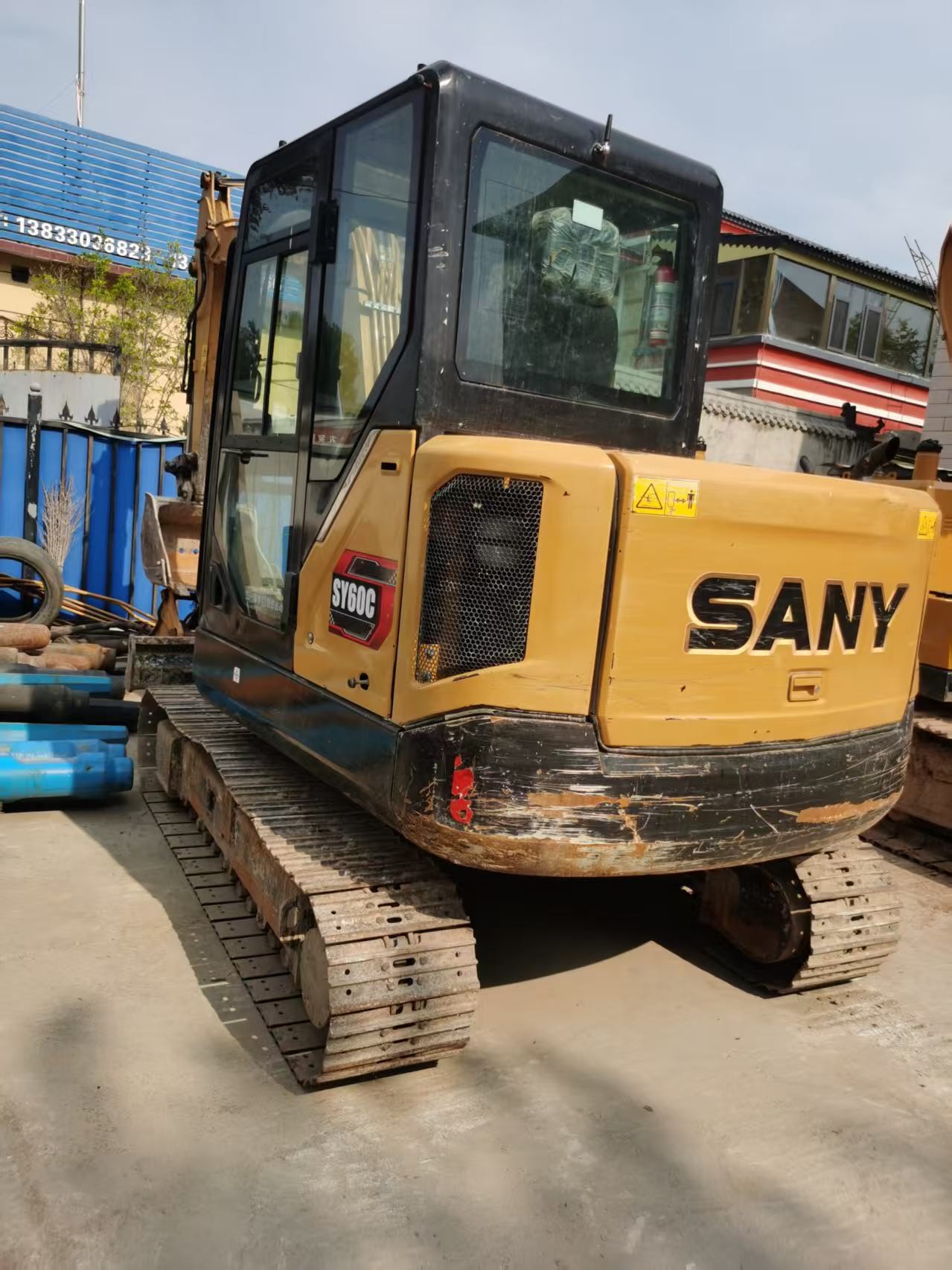 Buy Sany 60C-9 Used Excavator / 1