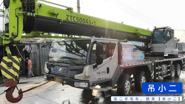 شراء Zoomlion 500A مستعمل رافعة