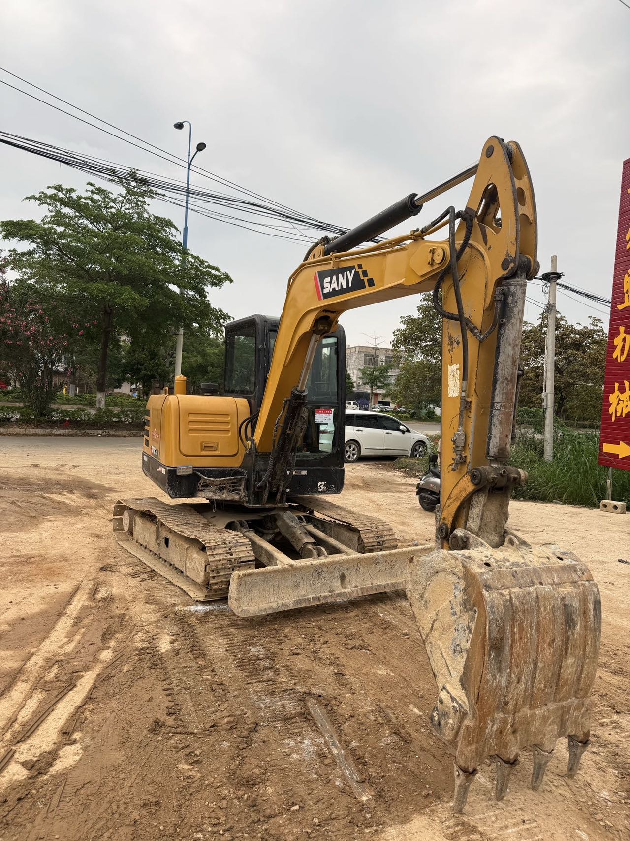 Buy Sany SY55 Used Excavator / 3 Buy Sany SY55 Used Excavator / 3