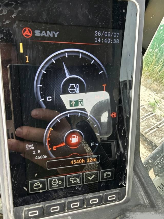 Buy Sany SY375H Used Excavator / 9