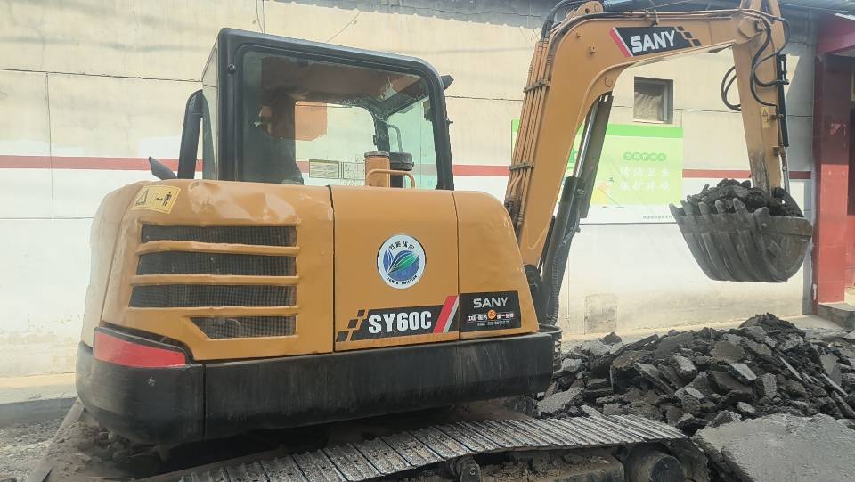 Buy Sany 60C-9 Used Excavator / 3