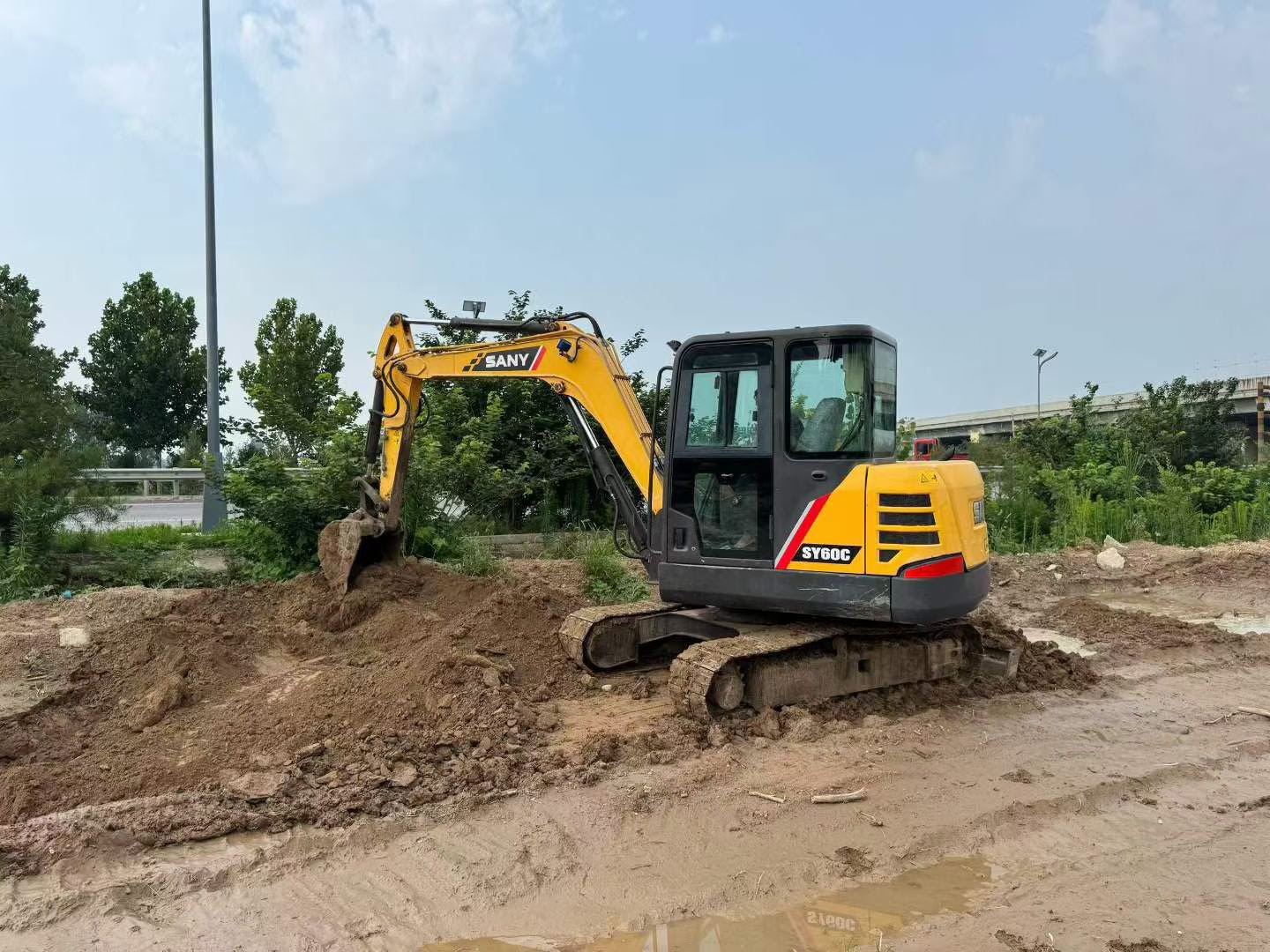 Buy Sany 60C-9 Used Excavator / 1