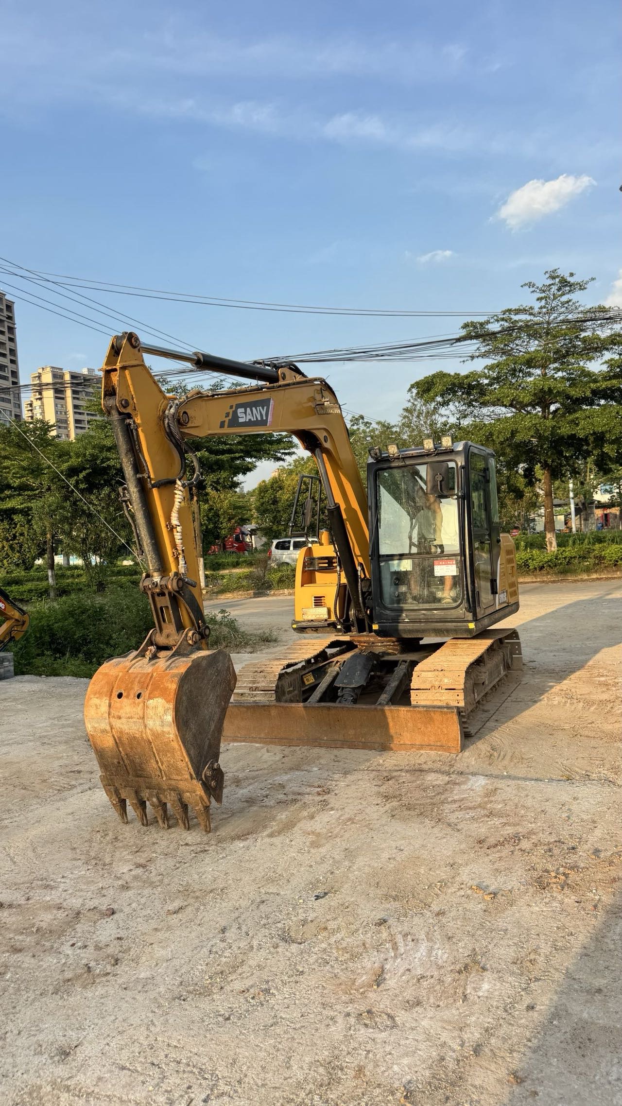 Buy Sany SY75 Used Excavator / 1