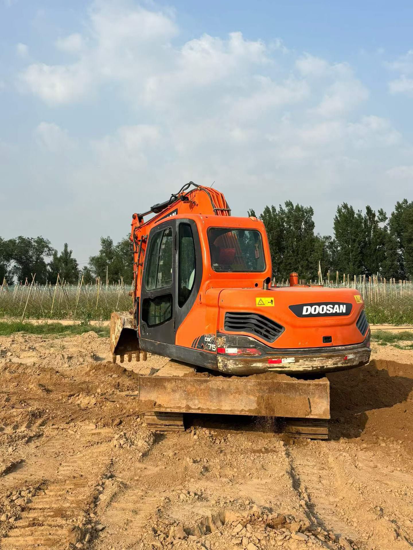 Buy Doosan 75-7 Used Excavator / 2