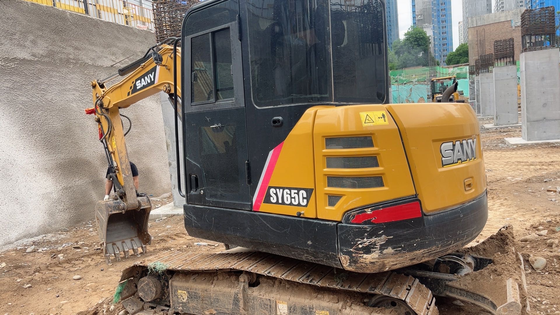 Buy Sany 55C-9 Used Excavator / 2