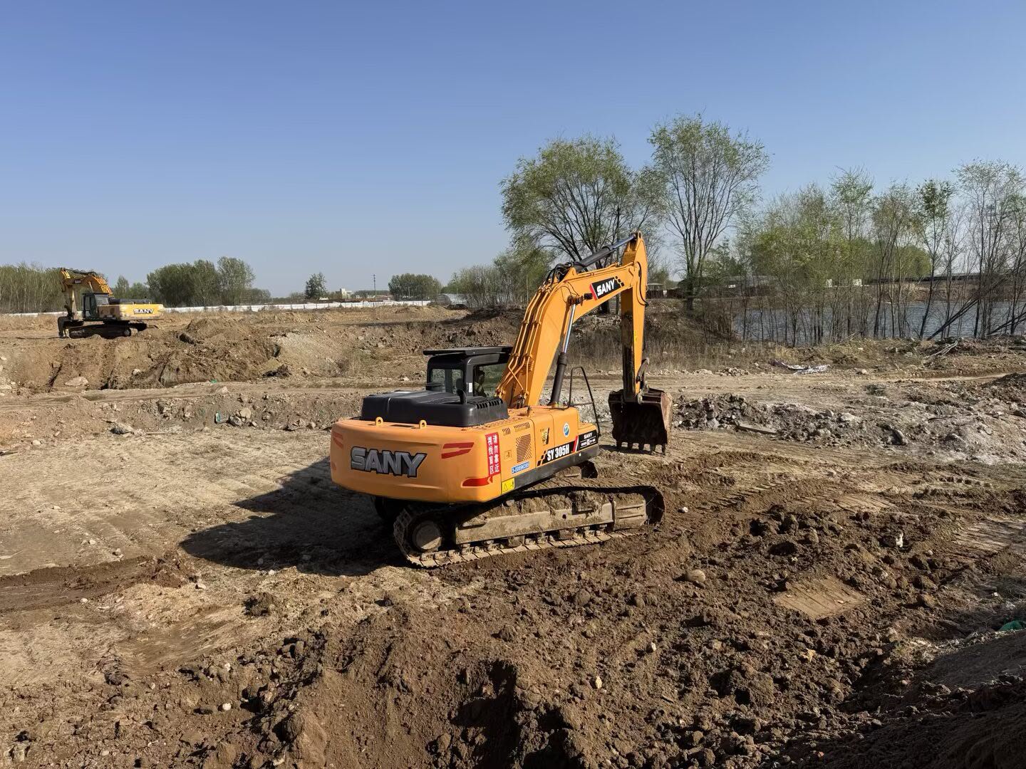 Buy Sany 305C-9 Used Excavator / 4