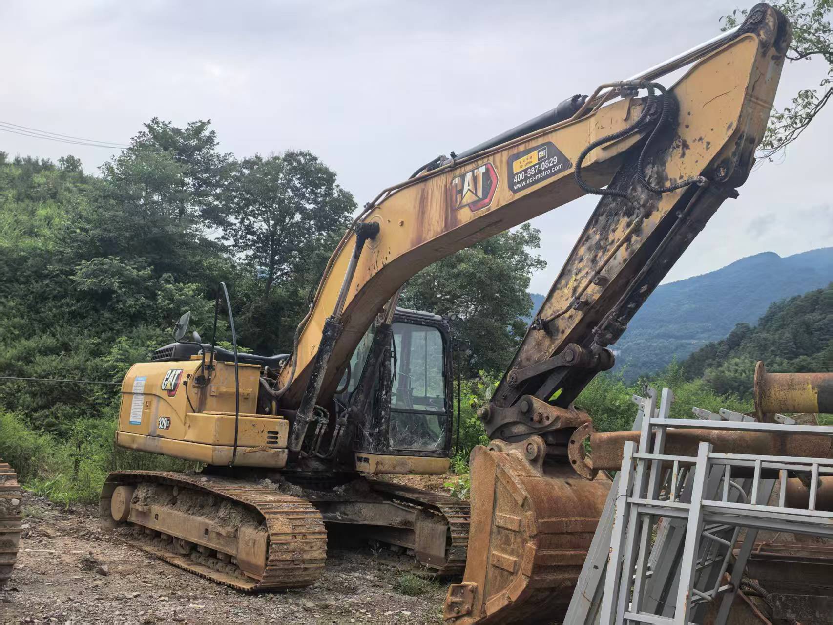 Buy Caterpillar 349D2 Used Excavator / 3