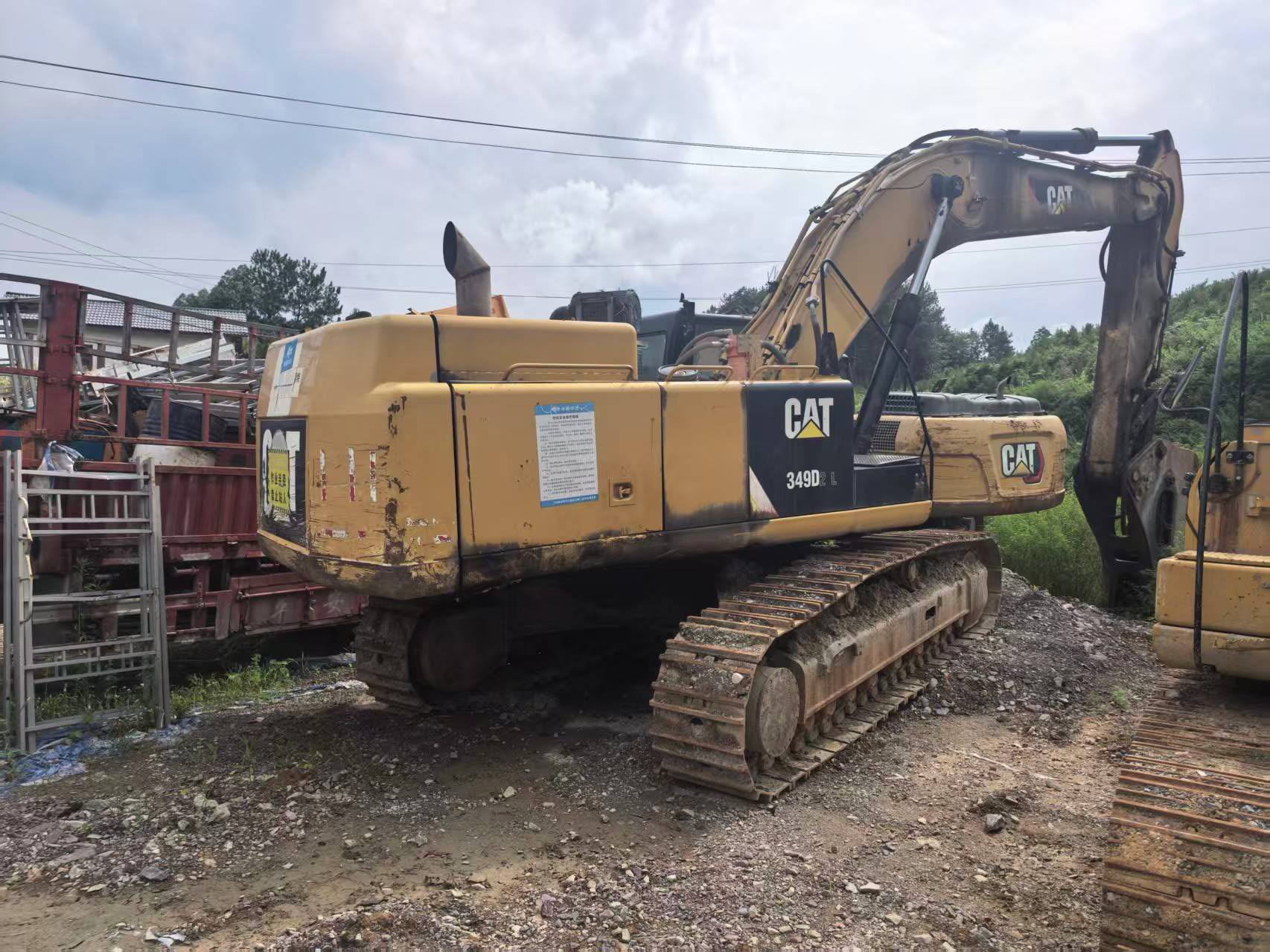 Buy Caterpillar 349D2 Used Excavator / 2