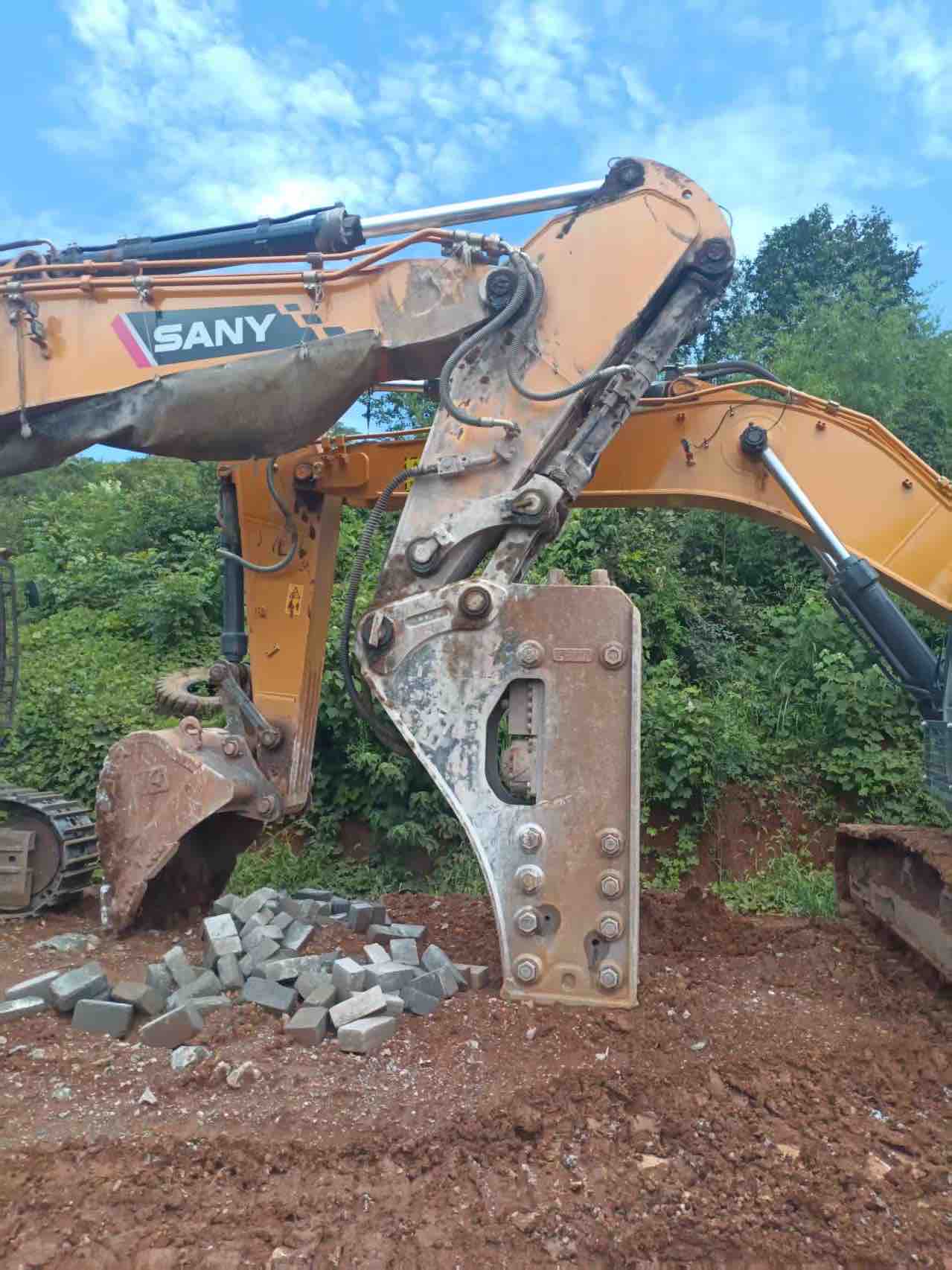 Buy Sany 215C-9 Used Excavator / 5