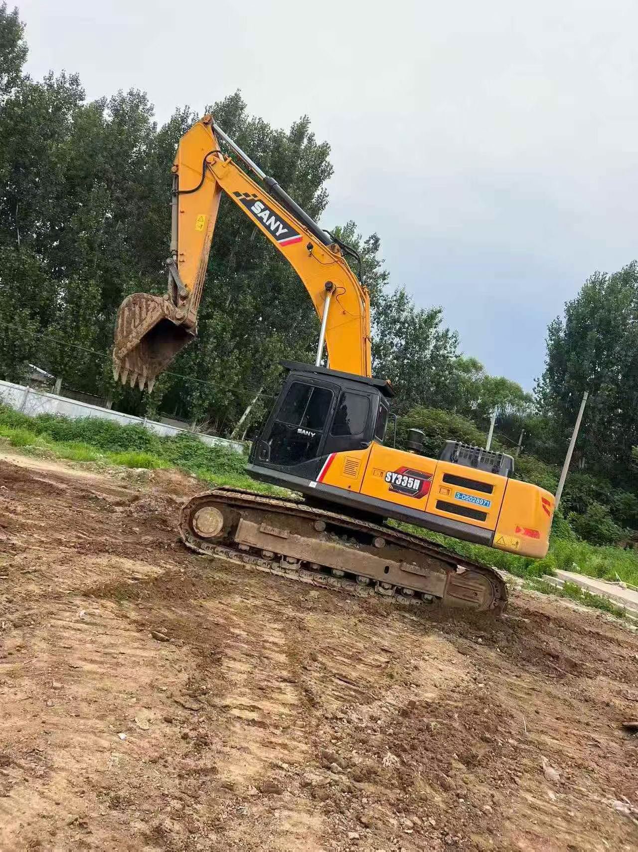Buy Sany 335C-8 Used Excavator / 1