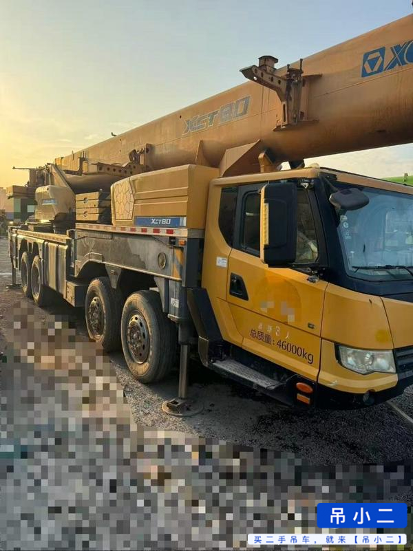 شراء XCMG XCT75 مستعمل رافعة
