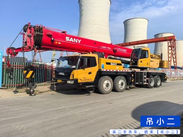 شراء رافعة Sany 55T مستعملة / 2