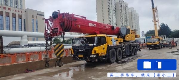 شراء رافعة Sany 80T5 مستعملة / 2