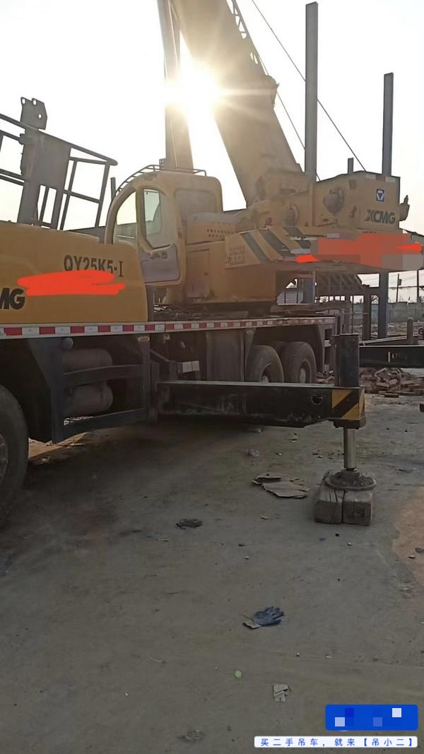 شراء XCMG QY25K5C مستعمل رافعة