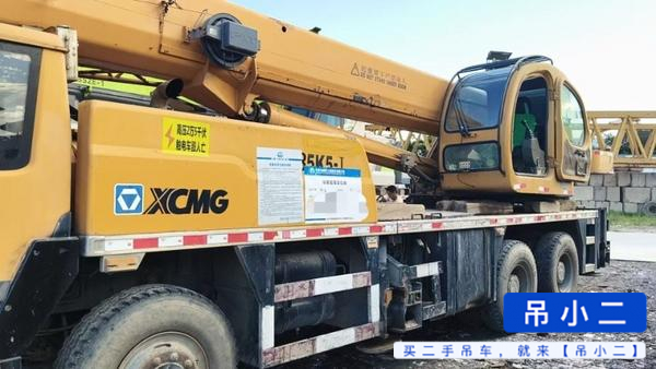 شراء XCMG QY25K5C مستعمل رافعة