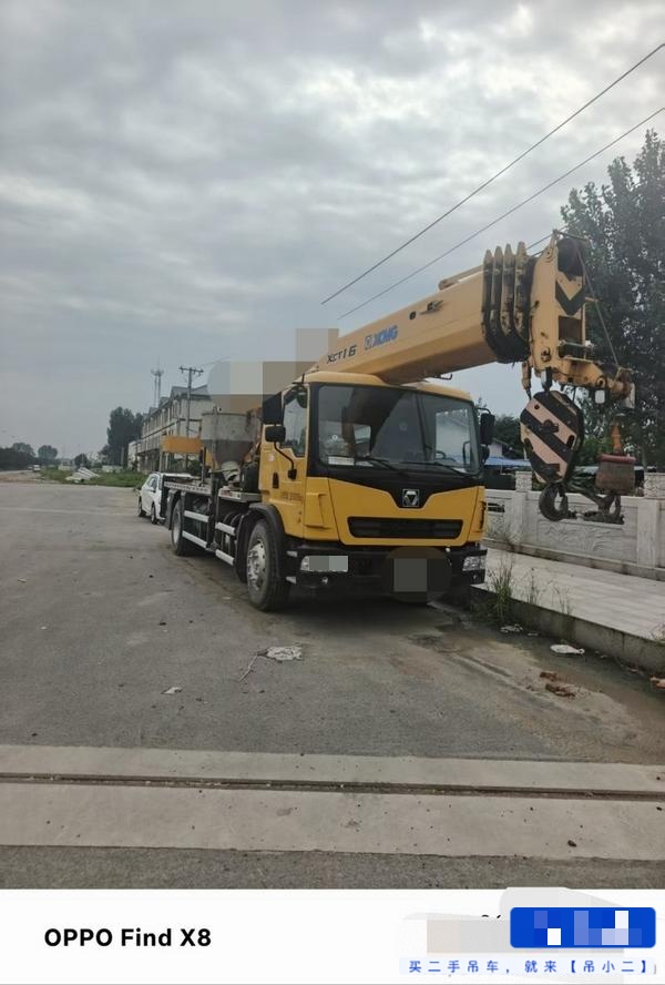 شراء XCMG XCT12L5-1 مستعمل رافعة