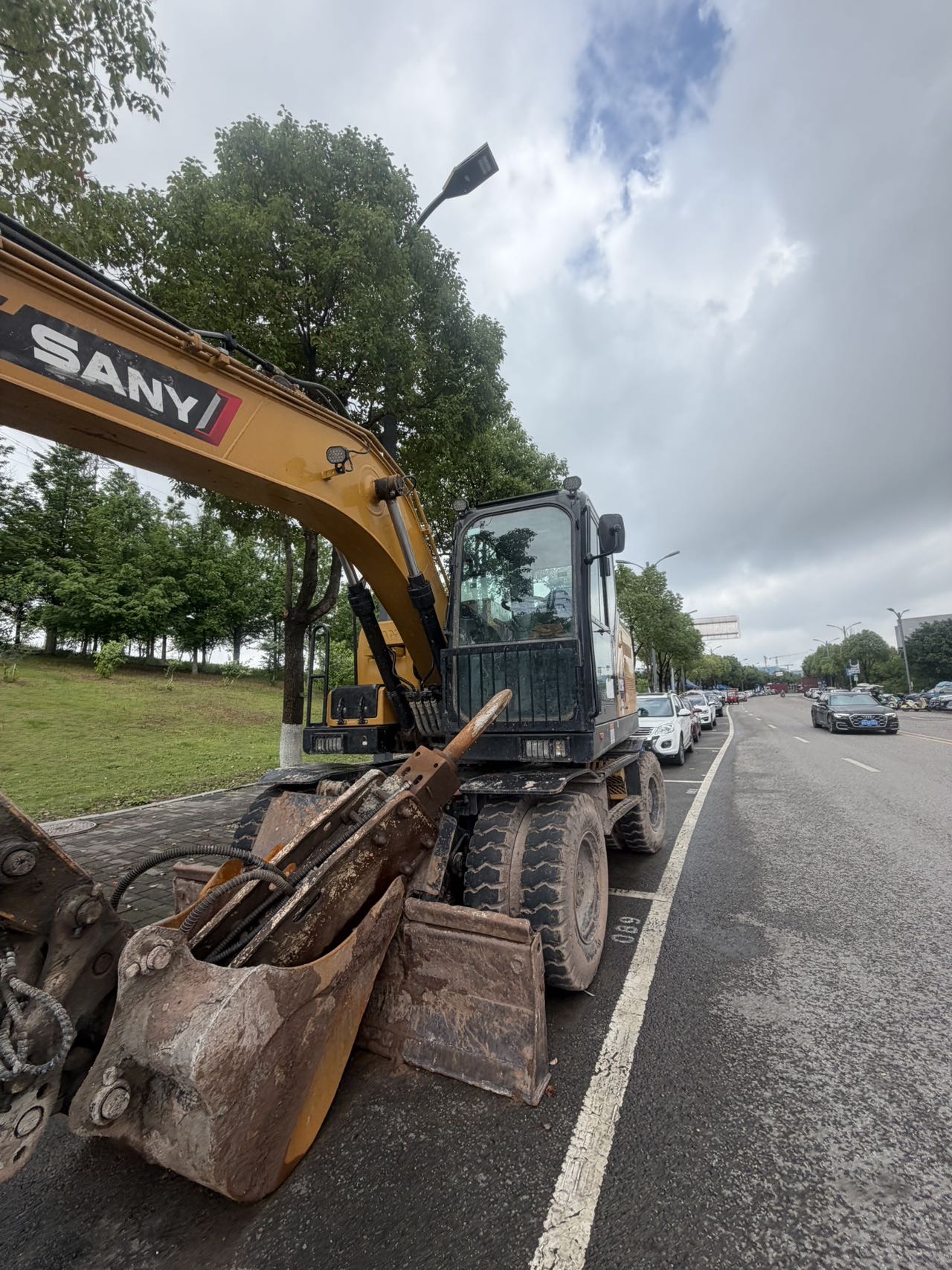 Buy Sany SY155W Used Excavator / 6 Buy Sany SY155W Used Excavator / 6