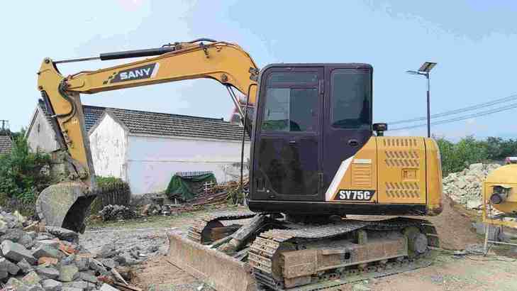 Buy Sany 75C-9 Used Excavator / 1