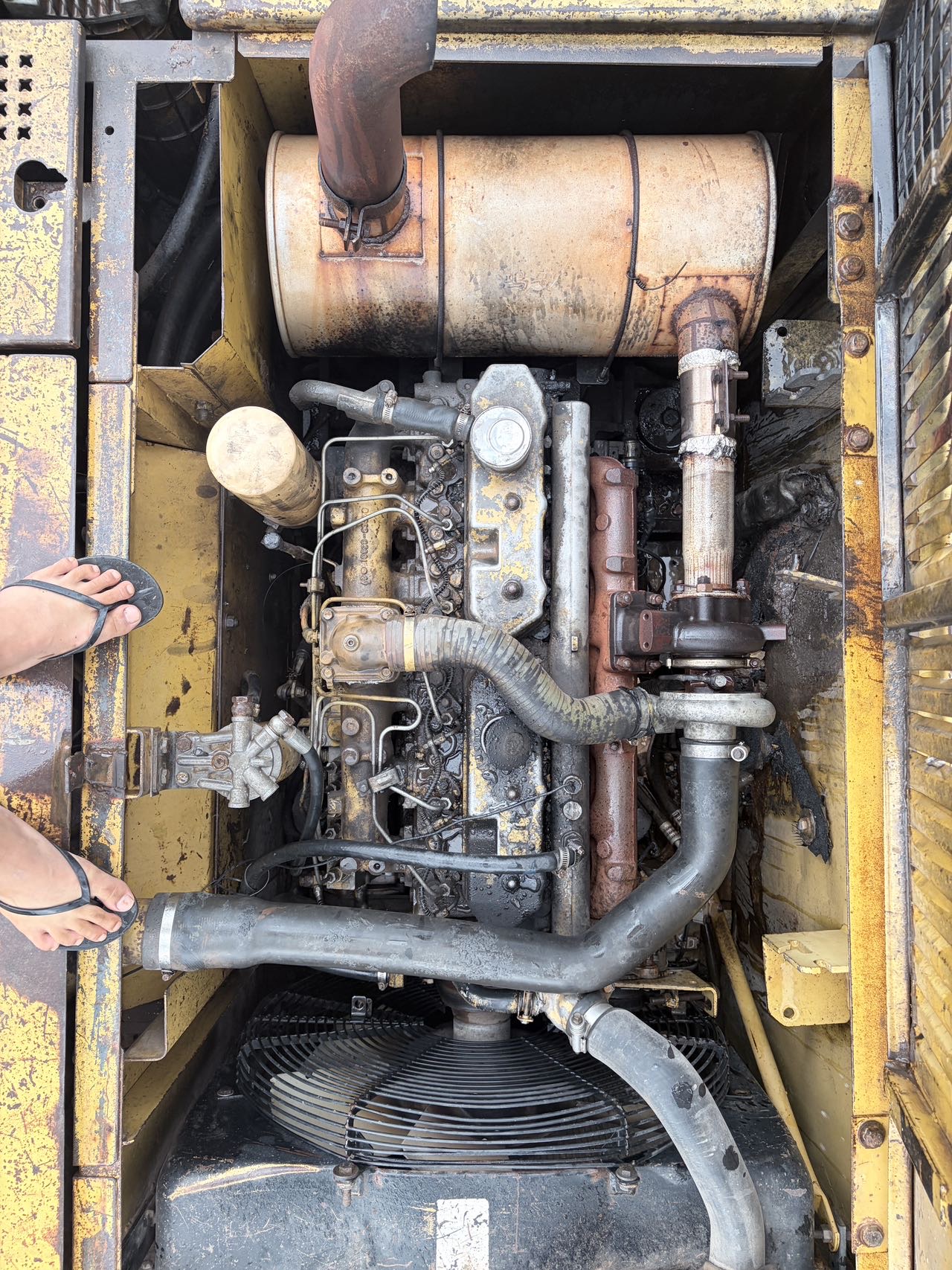 Buy Caterpillar 320C Used Excavator / 6