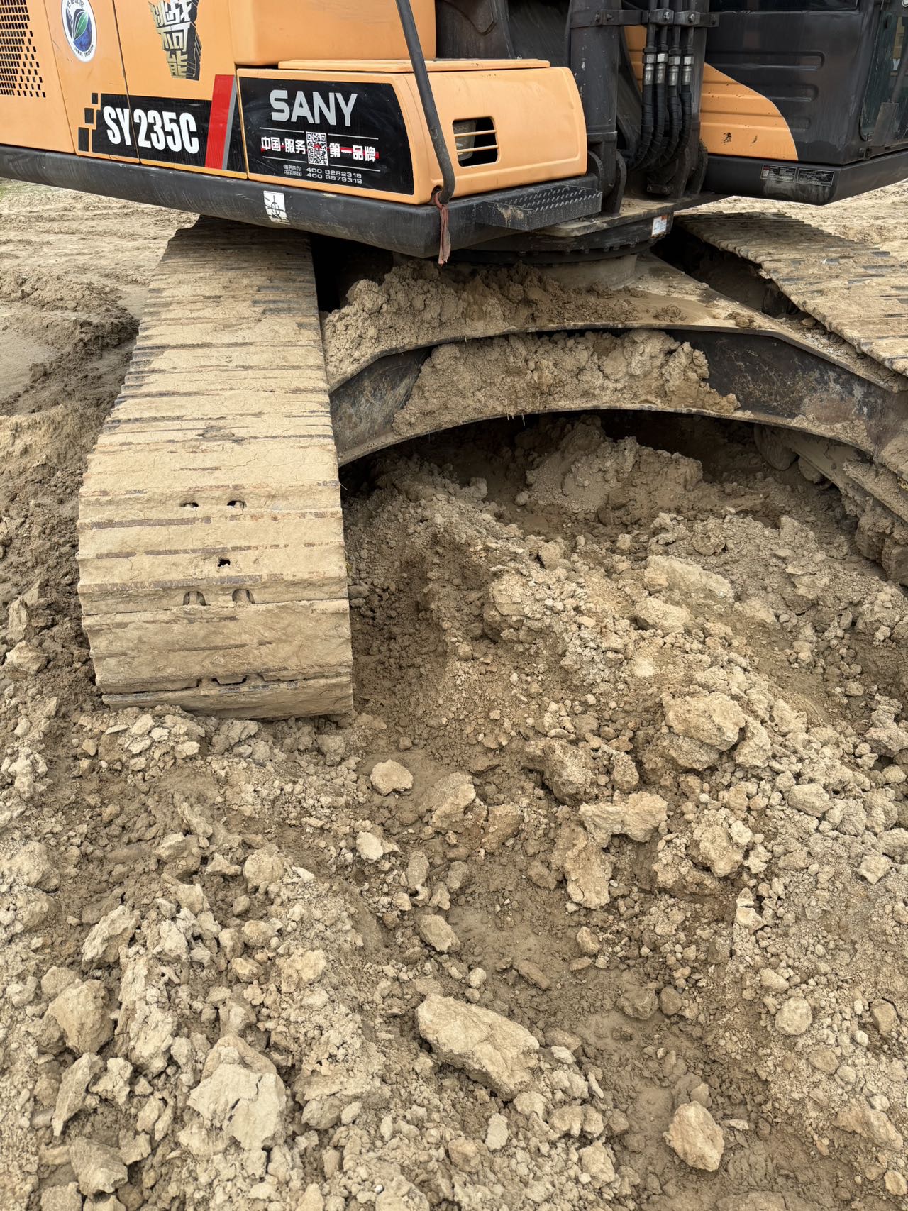 Buy Sany 235C-9 Used Excavator / 6