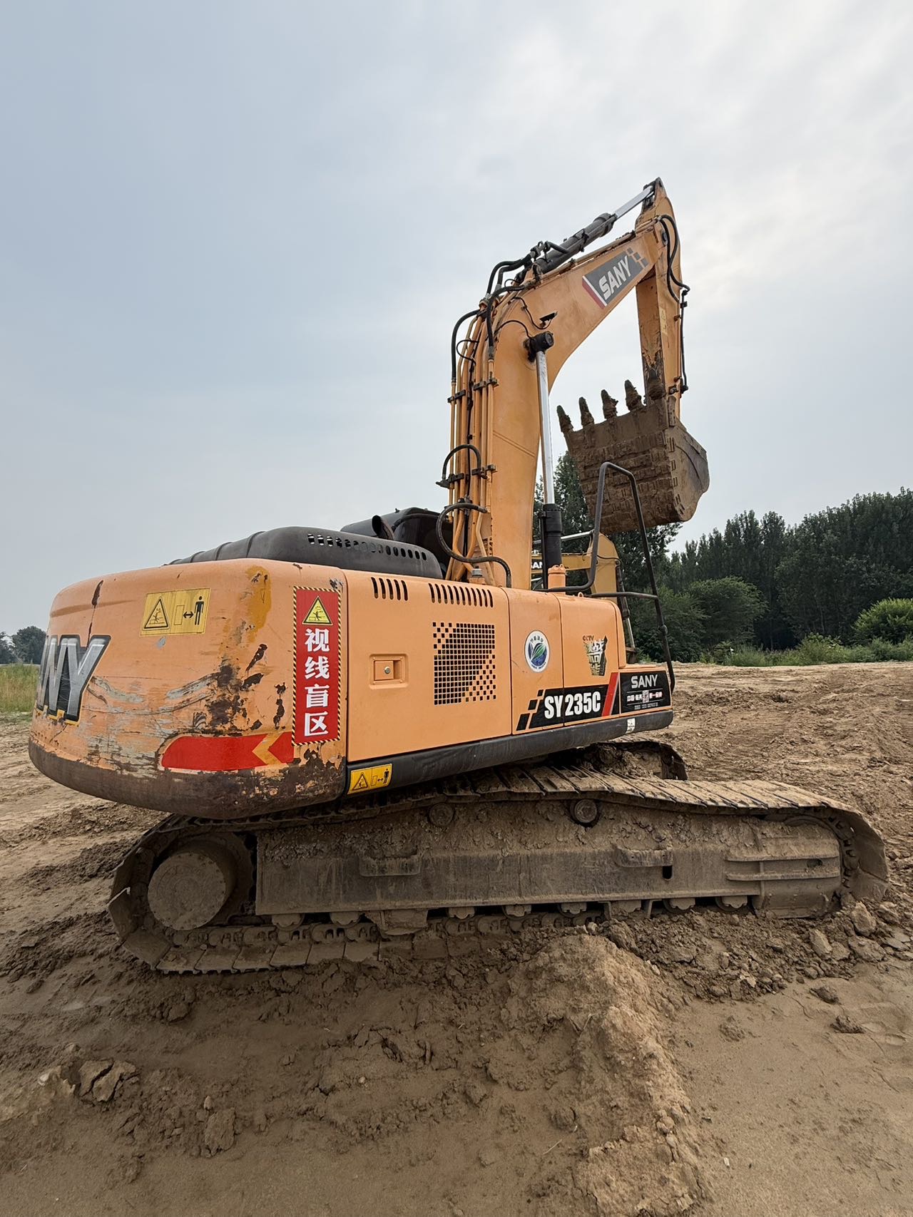 Buy Sany 235C-9 Used Excavator / 3