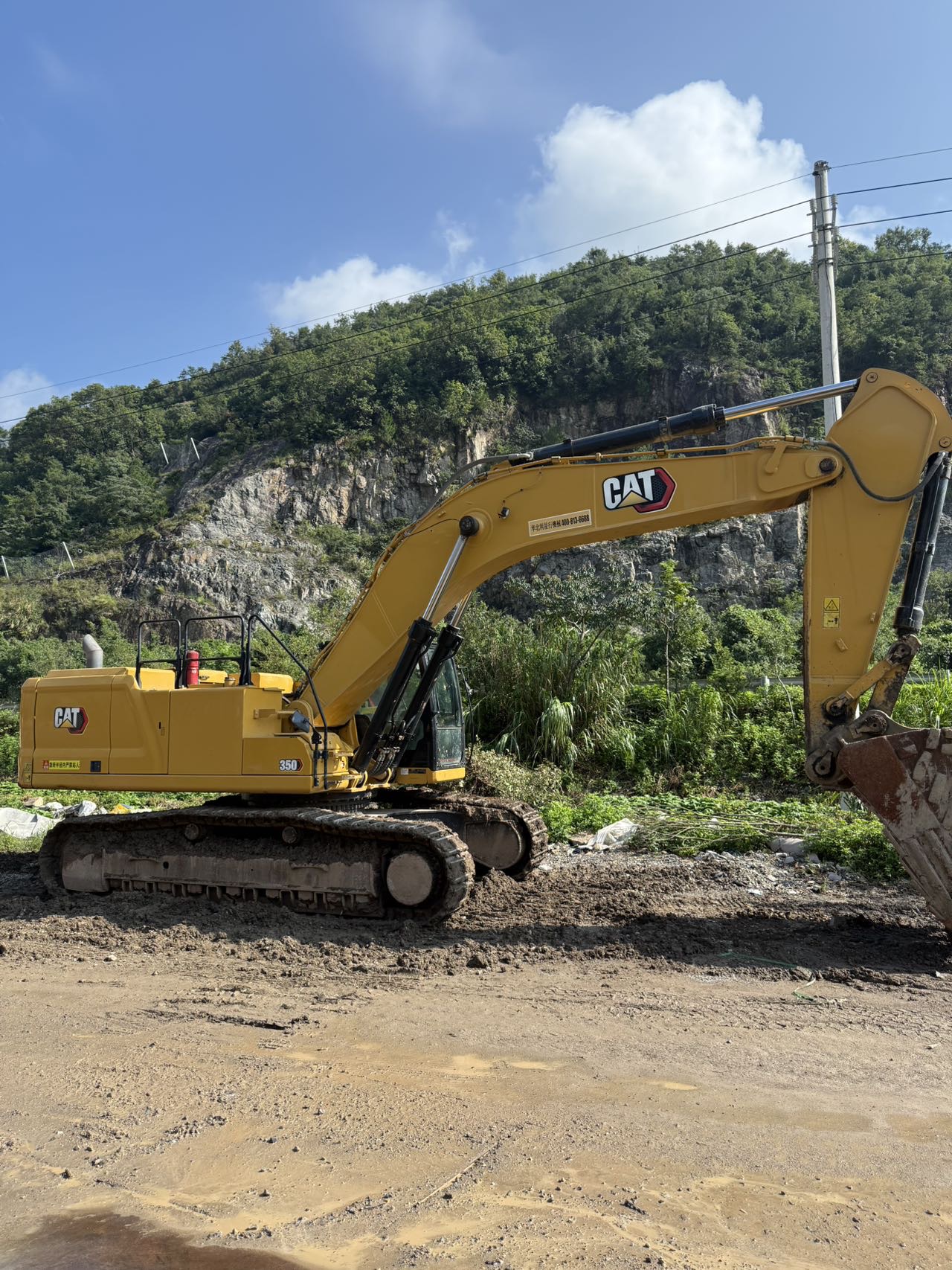 Buy Caterpillar 350 Used Excavator / 3