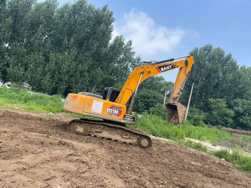 Buy Sany 215C-9 Used Excavator / 4