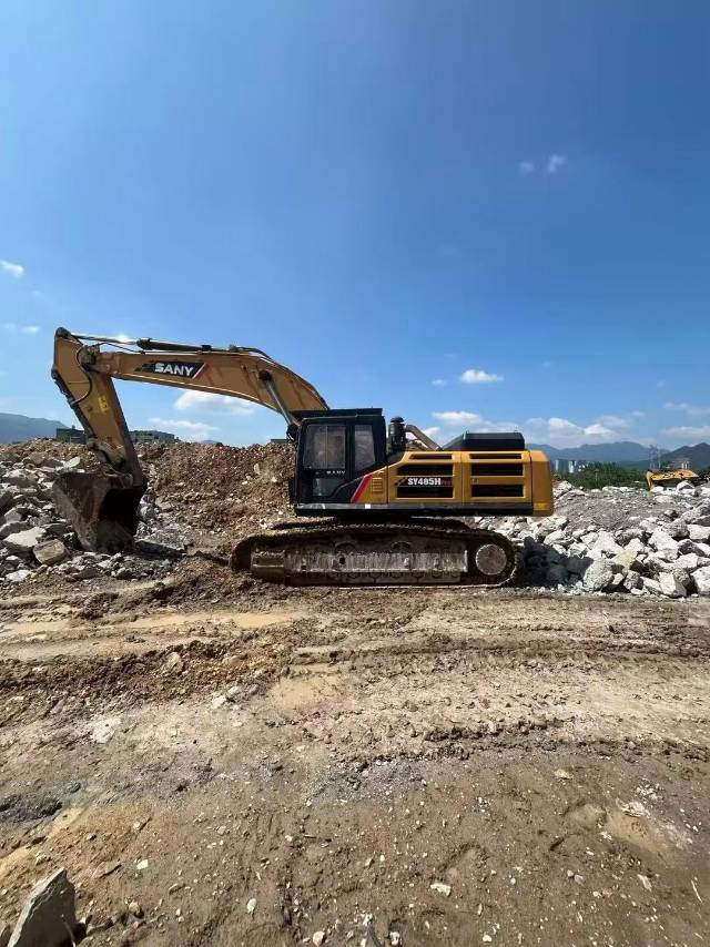 Buy Sany SY485H Used Excavator / 6