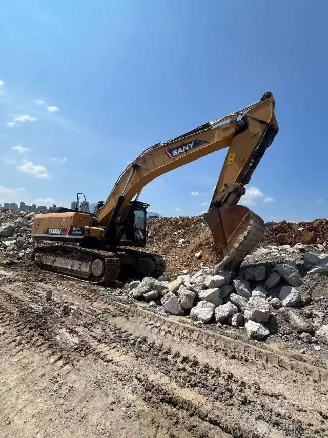 Buy Sany SY485H Used Excavator / 9