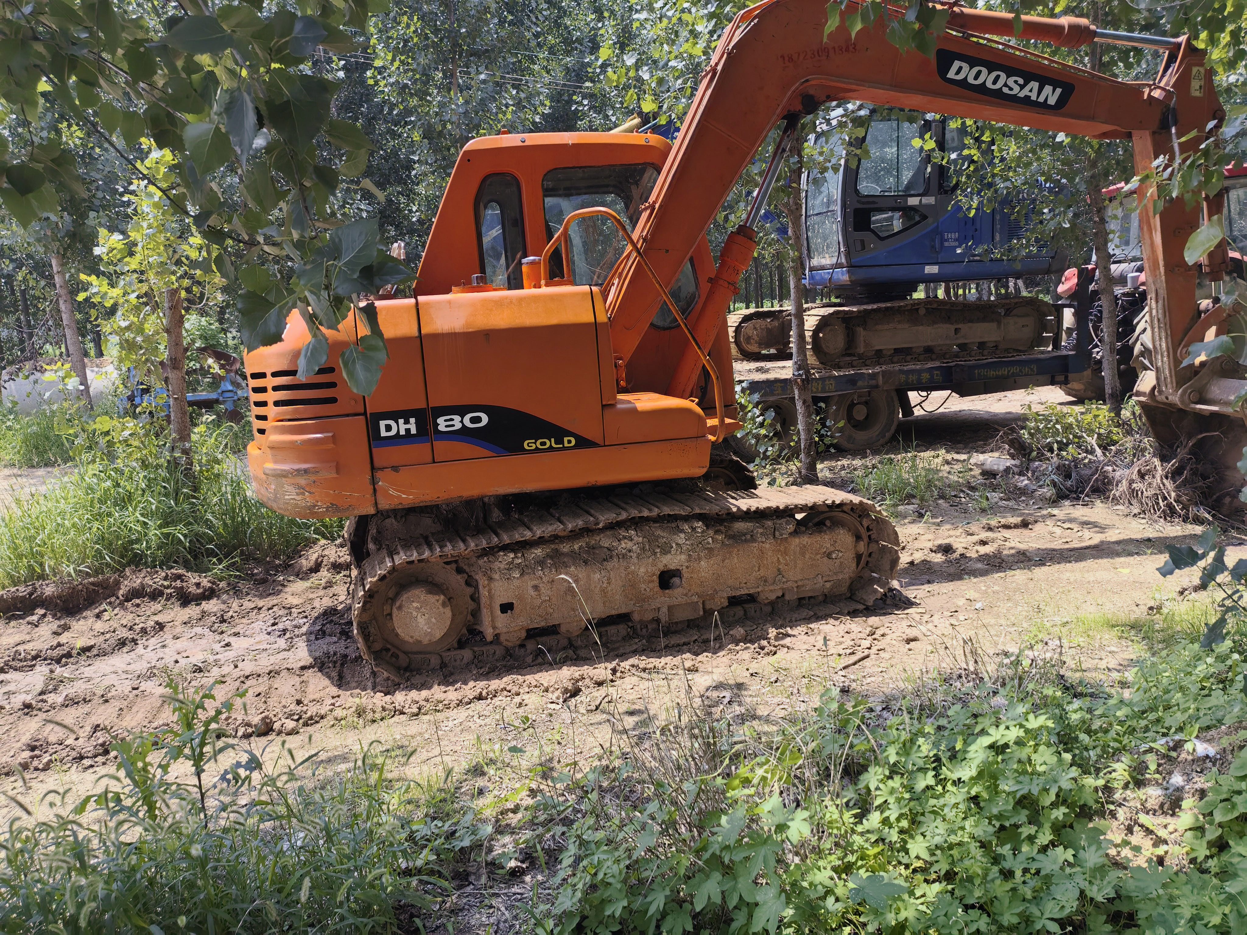 Buy Doosan 80-7 Used Excavator / 2
