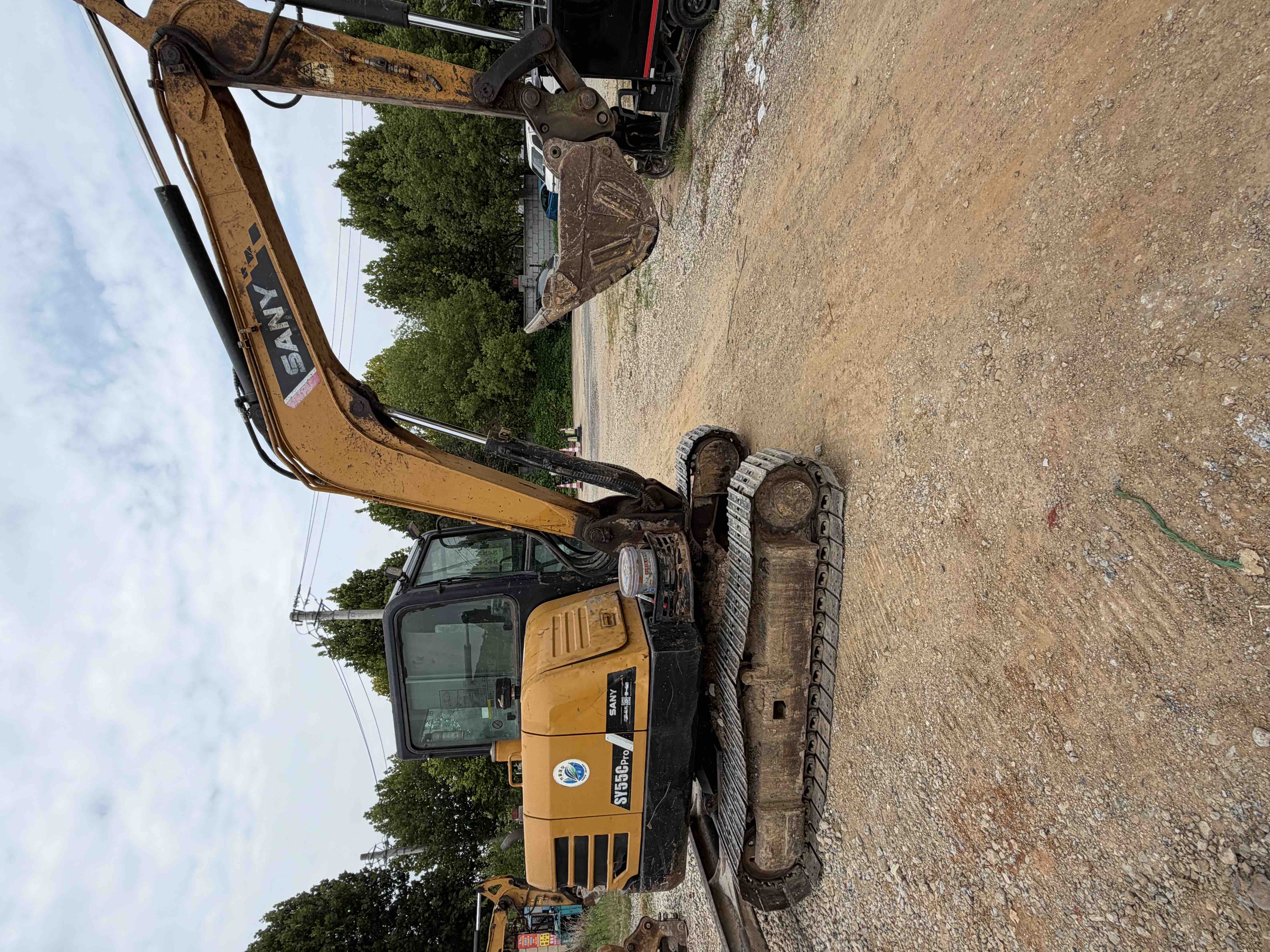 Buy Sany 55C-9 Used Excavator / 4