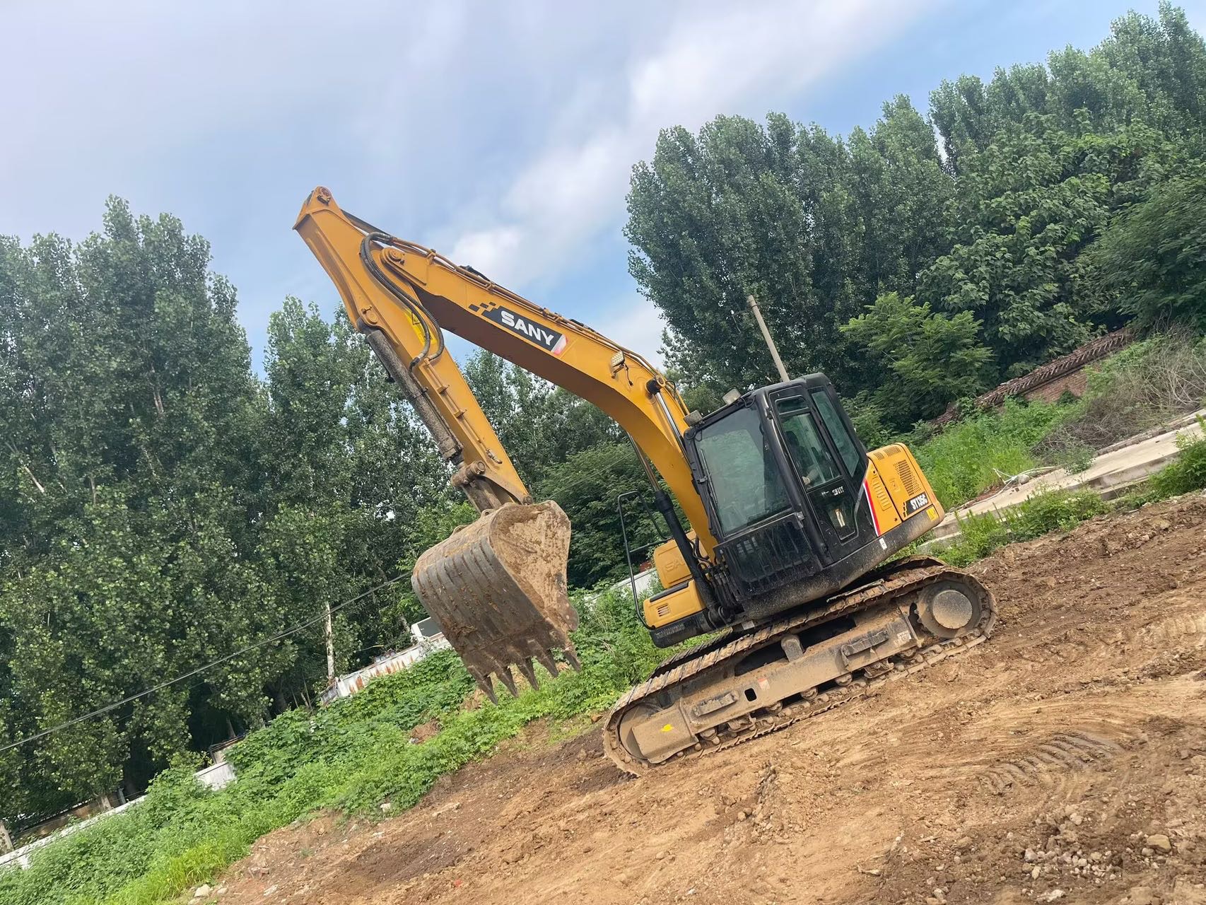 Buy Sany SY35C Used Excavator / 2