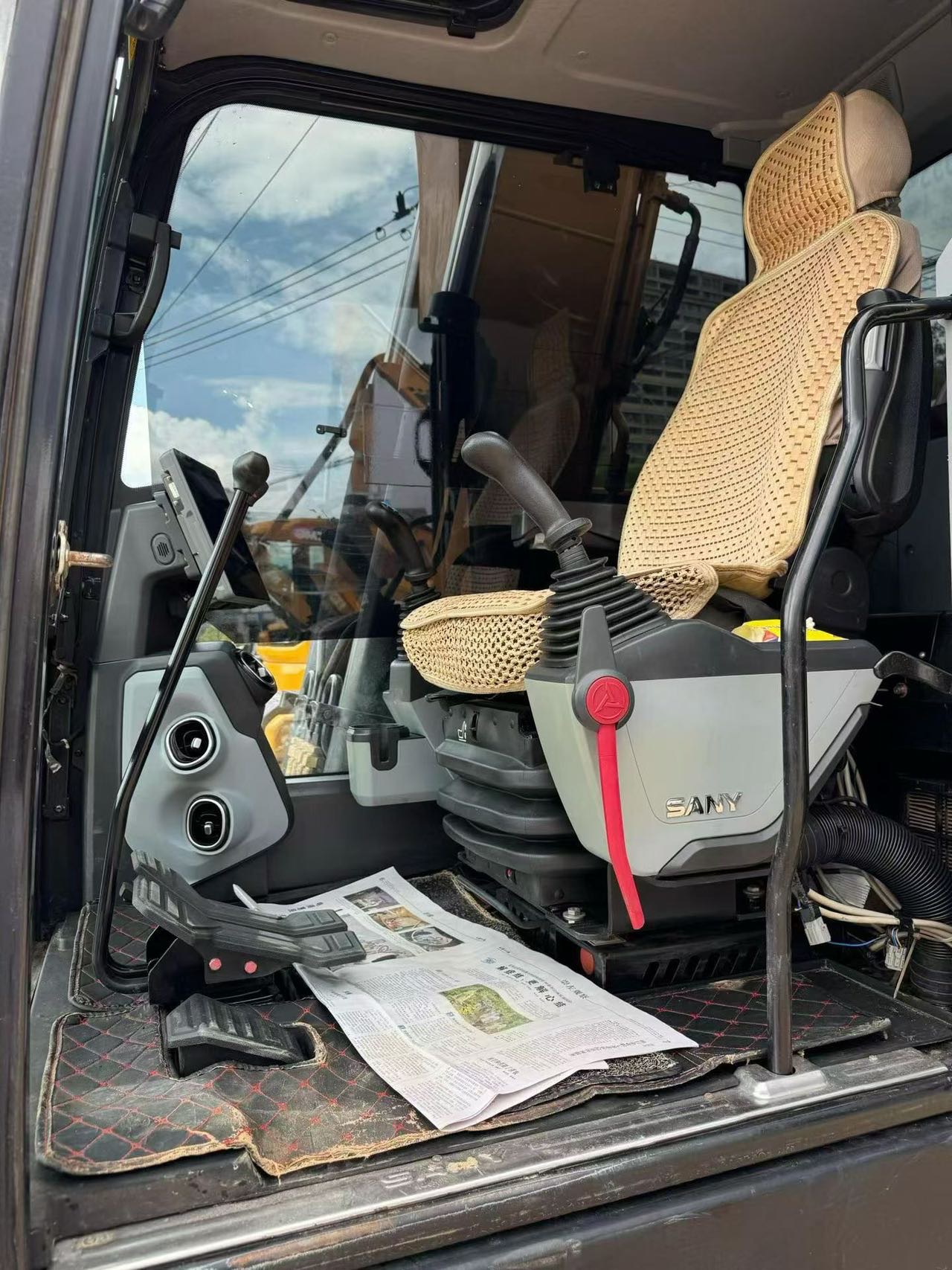 Buy Sany 155C-9 Used Excavator / 6