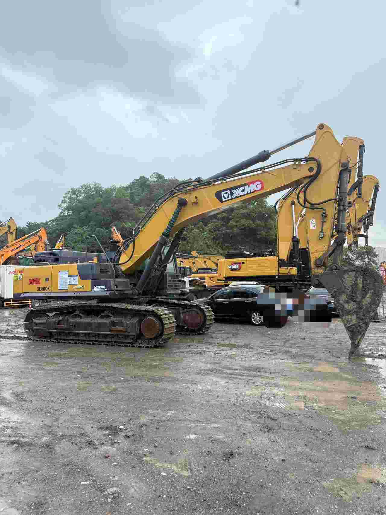Buy XCMG XE490DK Used Excavator / 3