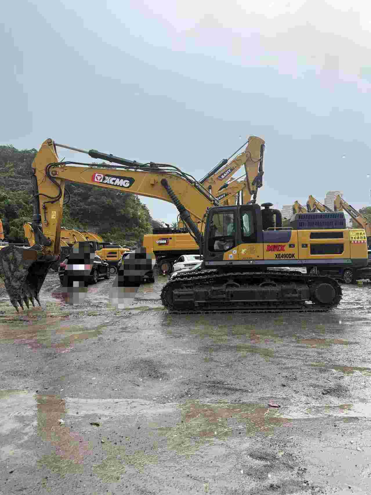 Buy XCMG XE490DK Used Excavator / 4