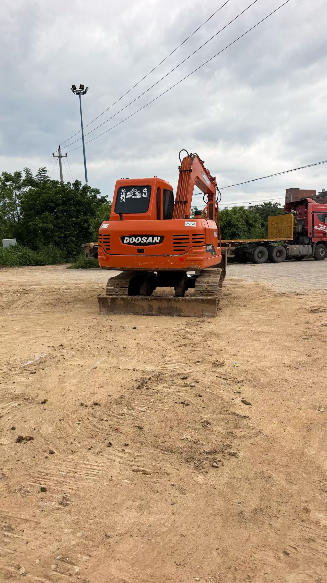 Buy Doosan 80-7 Used Excavator / 3