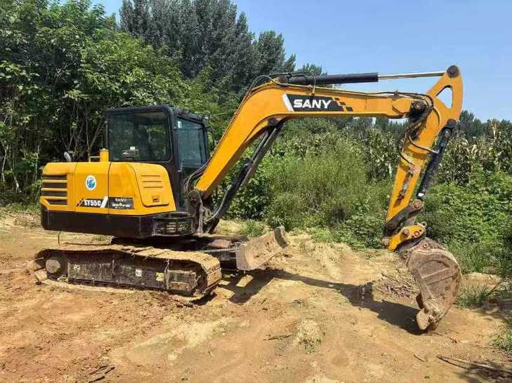 Buy Sany SY55C Used Excavator / 1